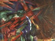 Animal Destinies : The Trees Show their Rings ; The Animals, their Veins Franz Marc